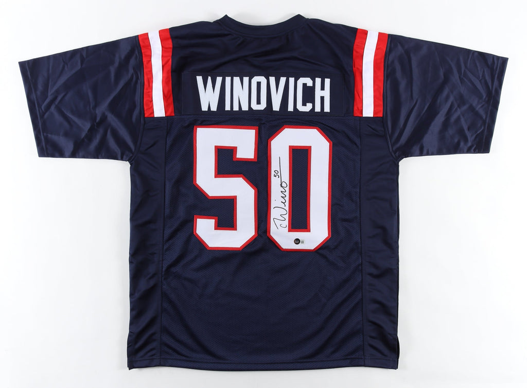 Chase Winovich Signed Jersey (Beckett)