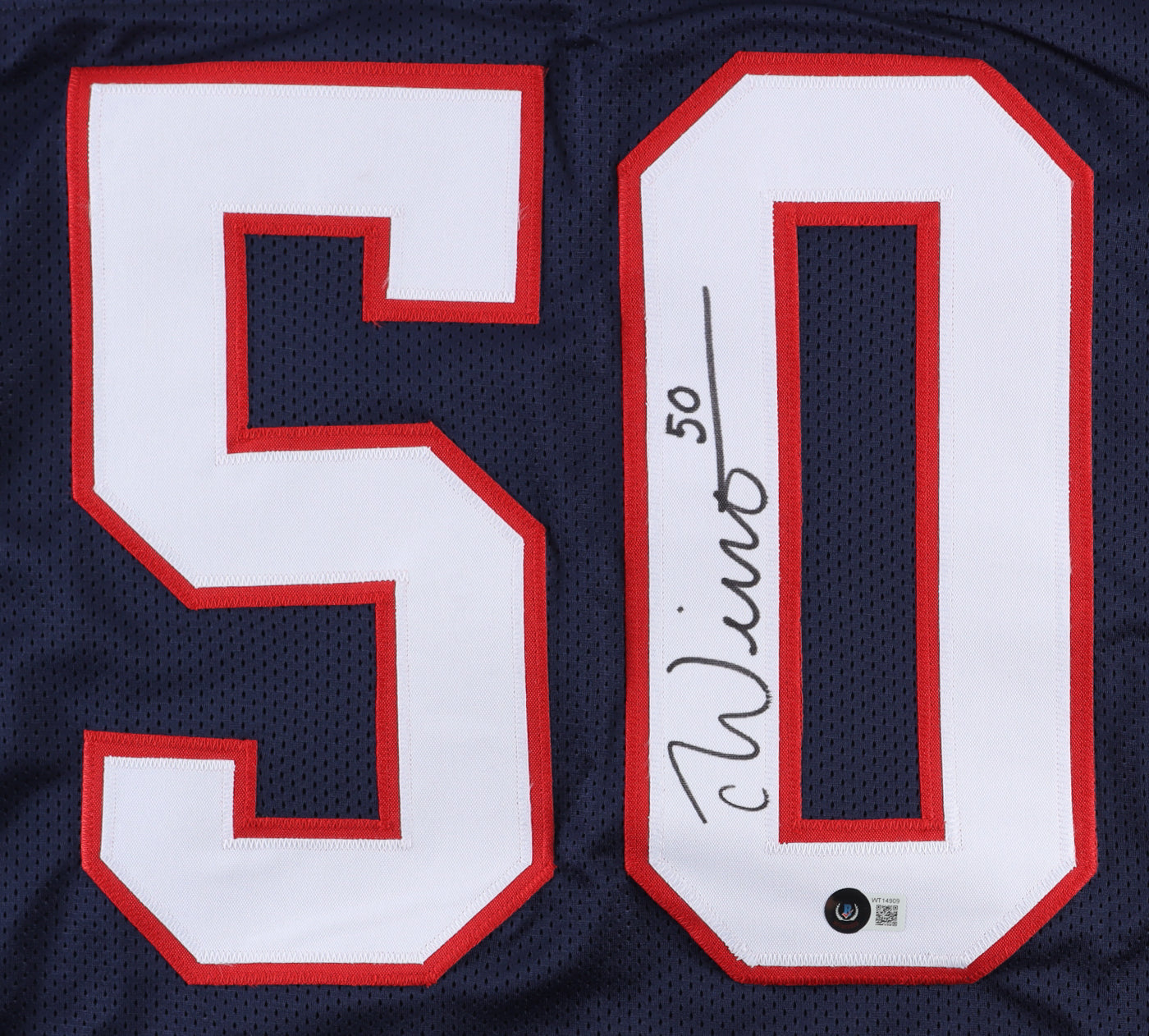 Chase Winovich Signed Jersey (Beckett)