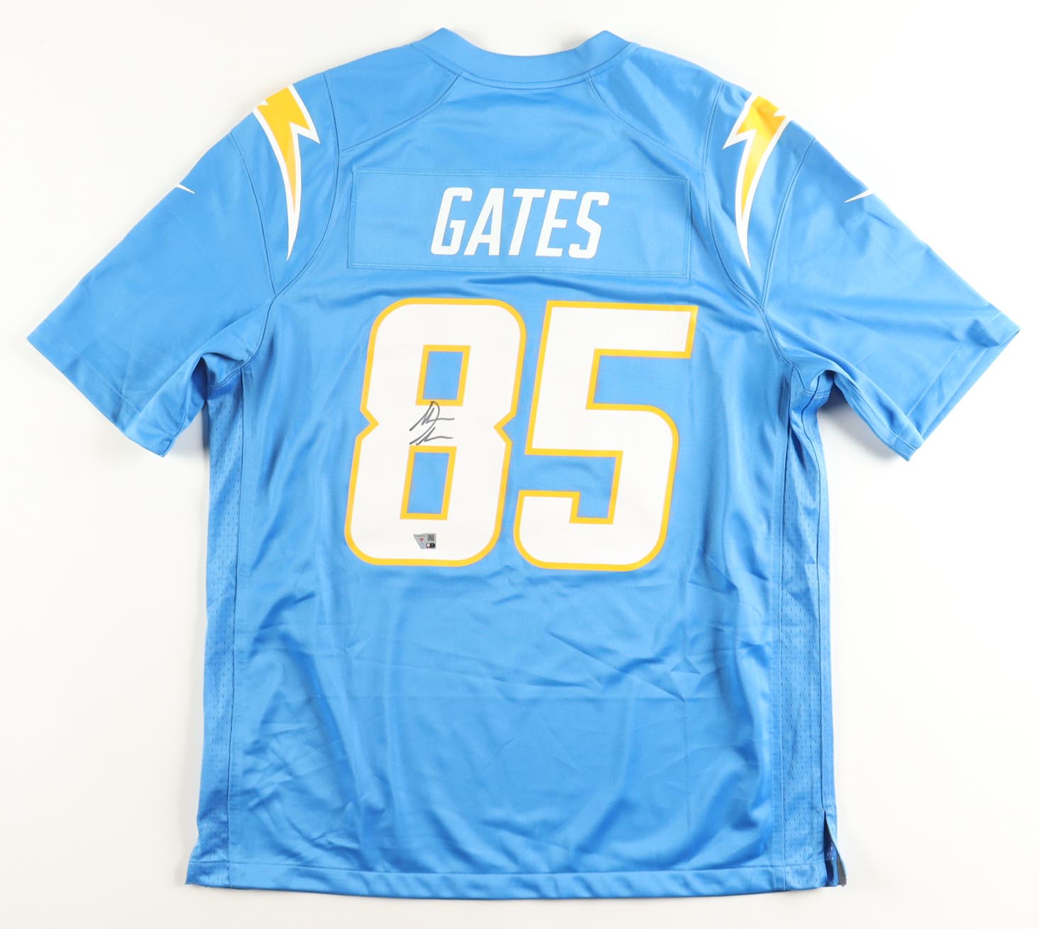 Antonio Gates Signed Chargers Nike Authentic Jersey