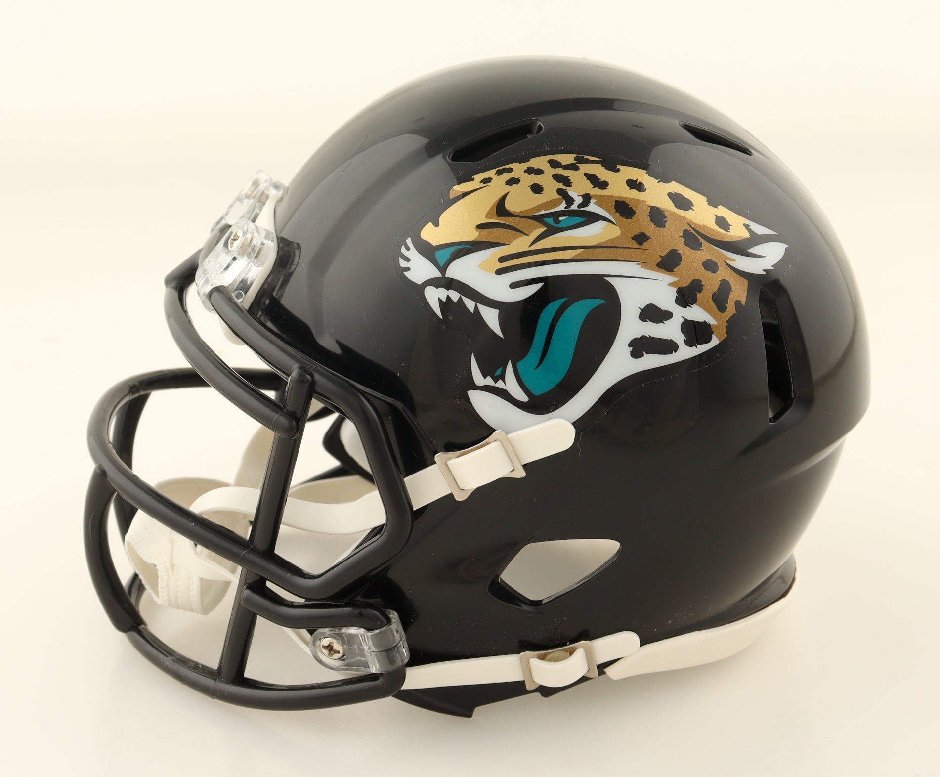 Tank Bigsby Signed Jaguars Riddell Speed Mini Football Helmet JSA Certified
