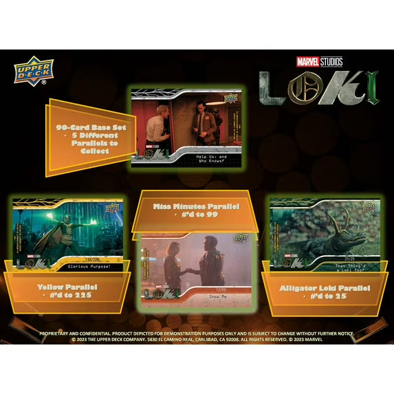 2023 Upper Deck Marvel Studios Loki Season One Hobby