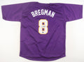 Alex Bregman Autographed Jersey Hand Signed Beckett Certified