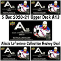 5 Box 2020-21 Upper Deck A13 The Alexis LaFreniere Collection Hockey Deal