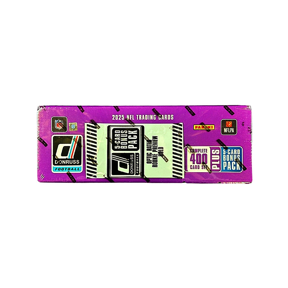 2025 Panini Donruss Football Hobby Factory Set Box