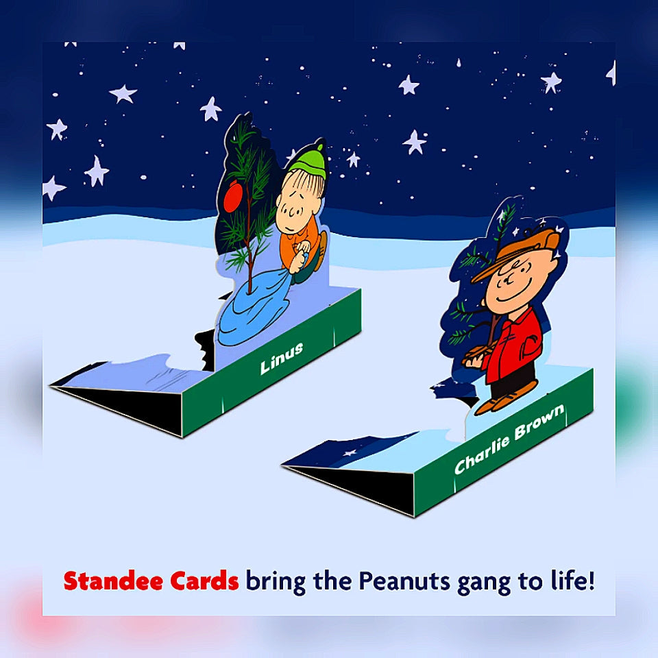 2025 Cryptozoic Peanuts Playpaks: A Charlie Brown Christmas 4 Pack Blaster Box