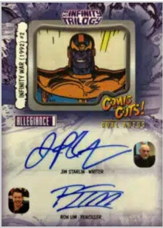 2023 Upper Deck Marvel Allegiance: The Infinity Trilogy Hobby Box